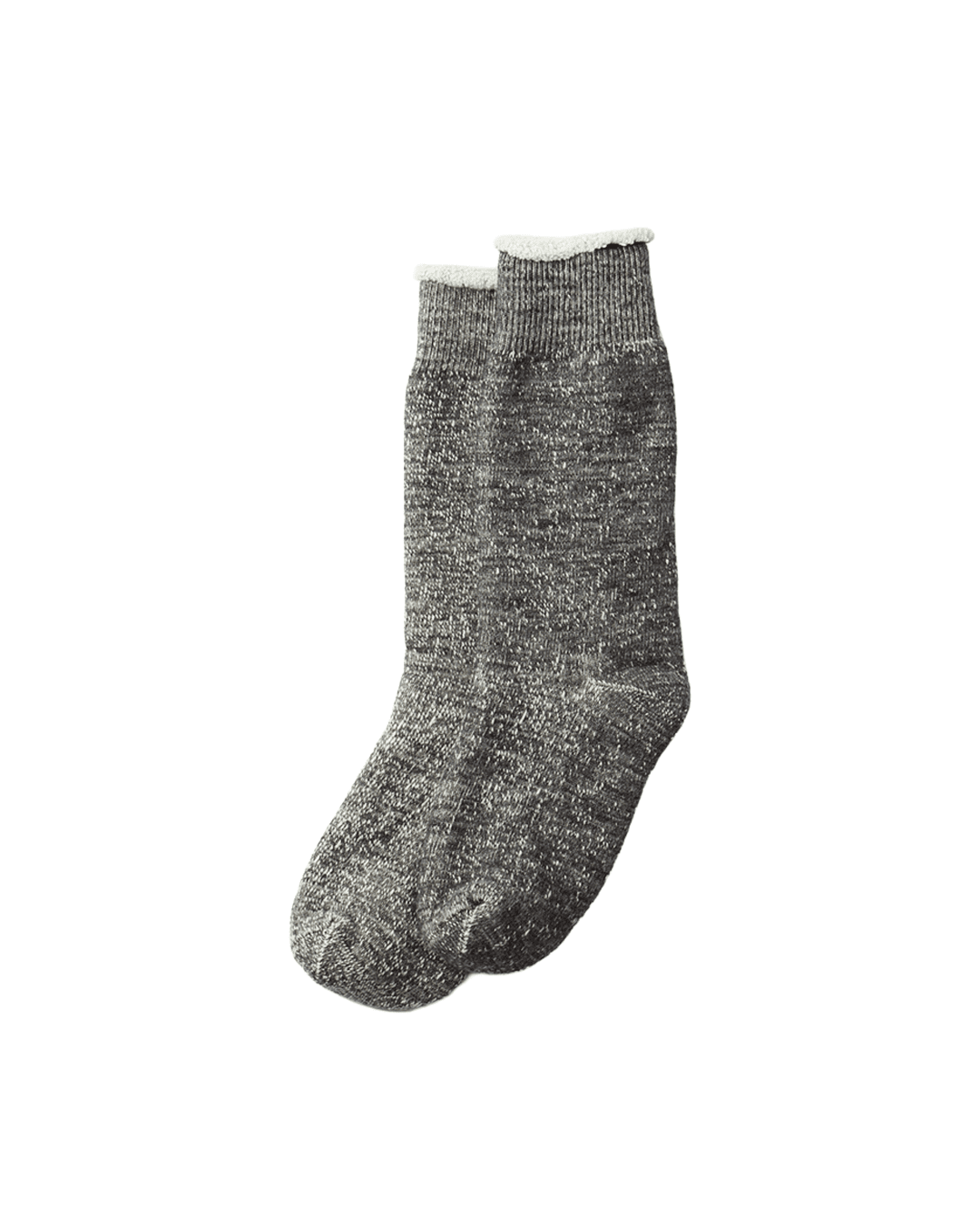 Double Face Crew Socks Charcoal - LIKELIHOOD