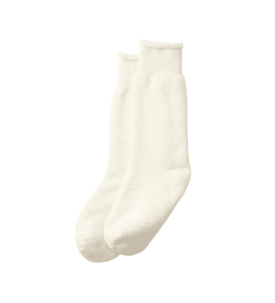 Double Face Crew Socks Ivory - LIKELIHOOD