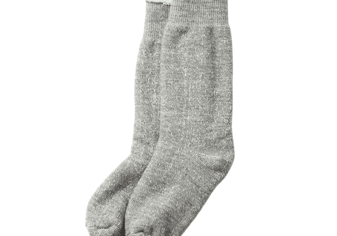 Double Face Crew Socks Medium Gray - LIKELIHOOD