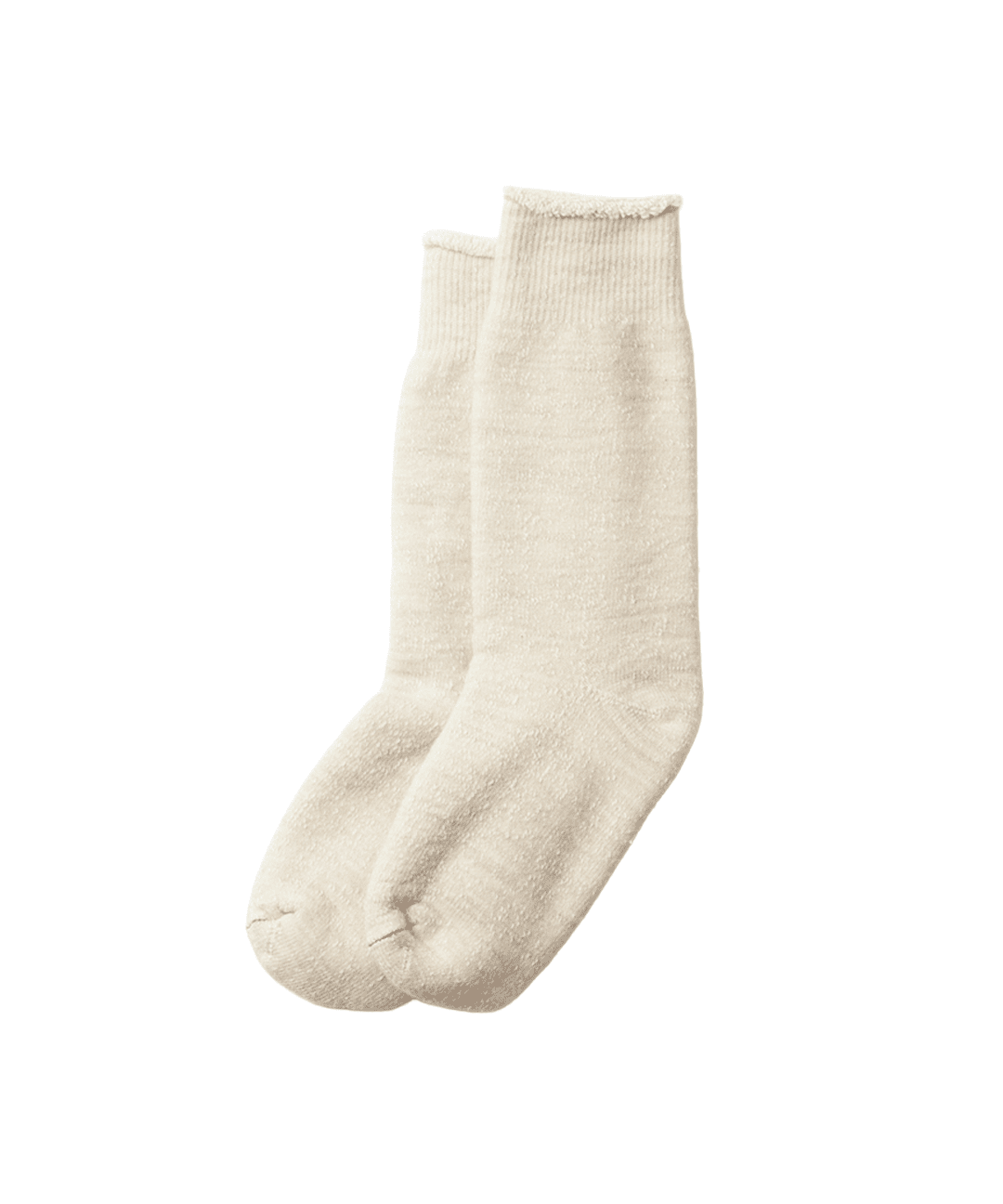 Double Face Crew Socks Oatmeal - LIKELIHOOD