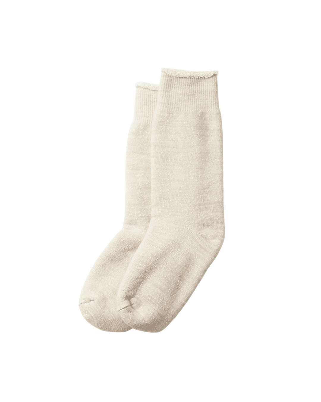 Double Face Crew Socks Oatmeal - LIKELIHOOD