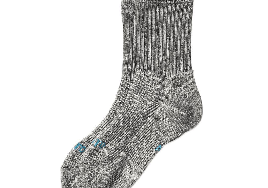 Double Face Mini Crew Socks Black - LIKELIHOOD