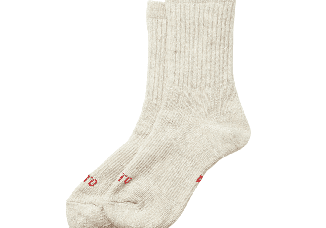 Double Face Mini Crew Socks Light Gray - LIKELIHOOD