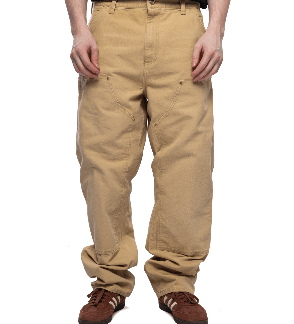 Double Knee Pant Bourbon (Aged Canvas) - LIKELIHOOD