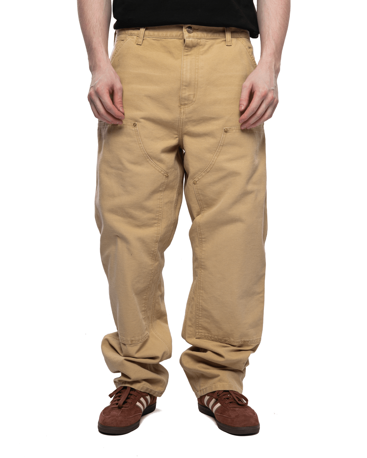 Double Knee Pant Bourbon (Aged Canvas) - LIKELIHOOD