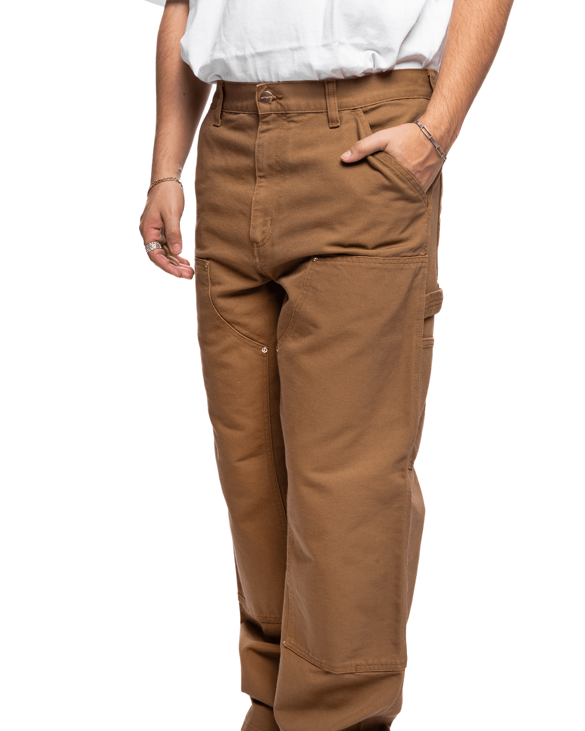 Double Knee Pant Hamilton Brown - LIKELIHOOD