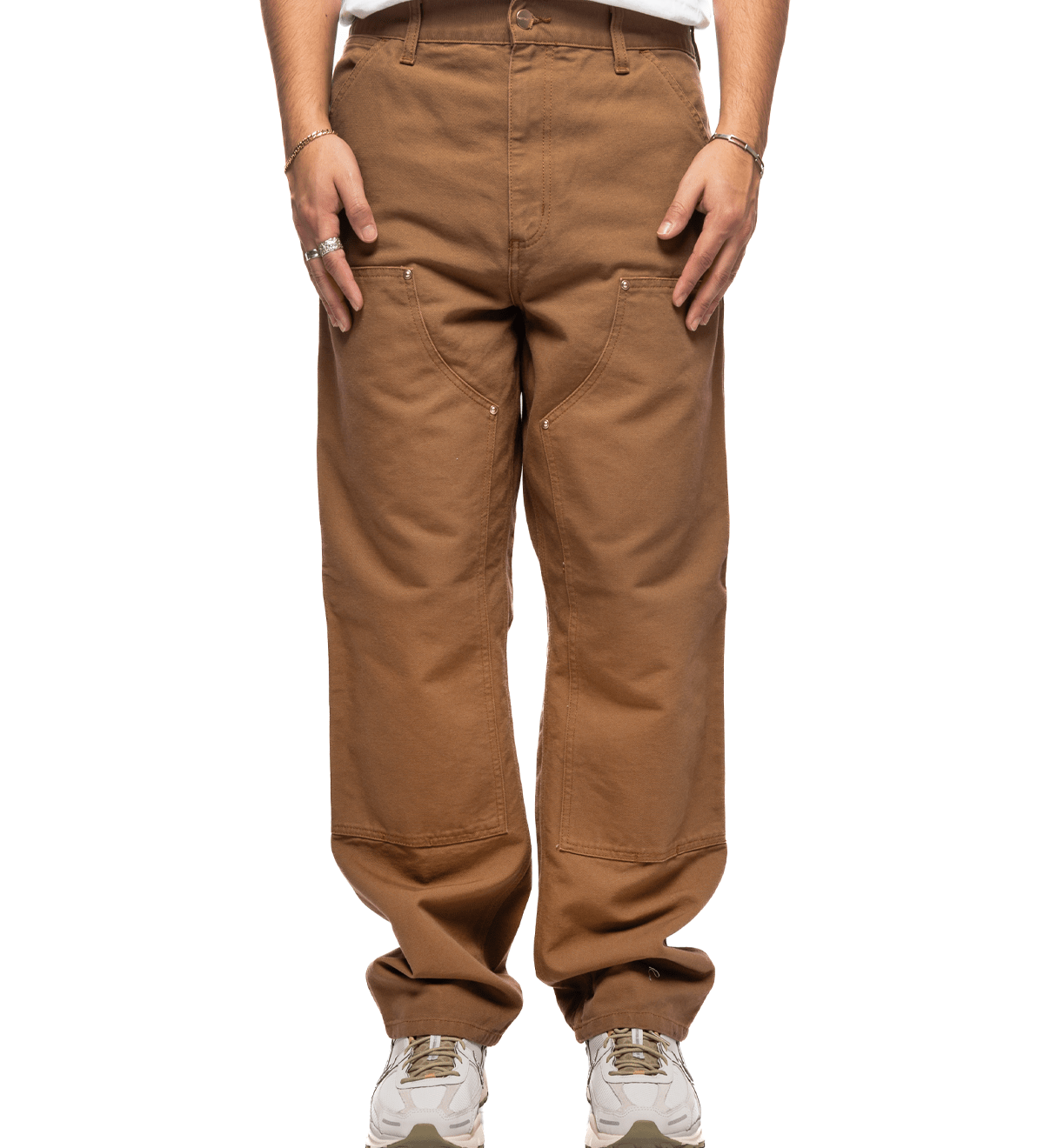Double Knee Pant Hamilton Brown - LIKELIHOOD