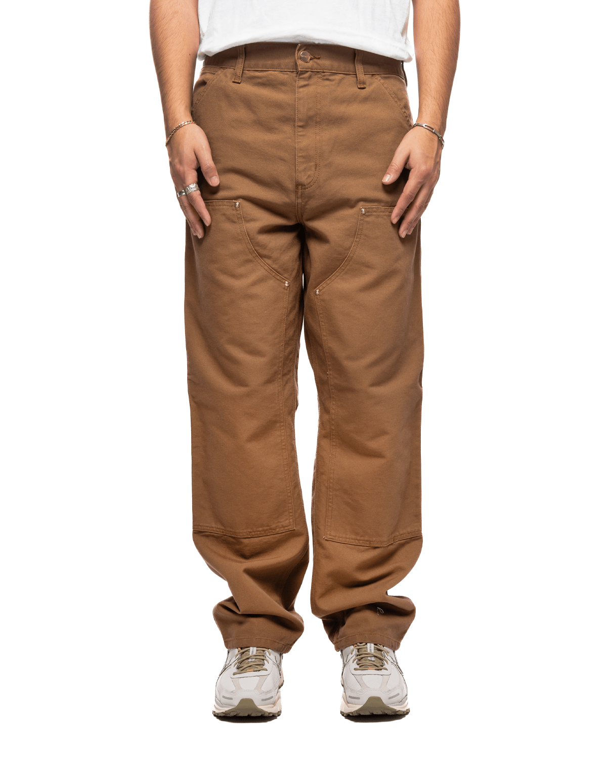 Double Knee Pant Hamilton Brown - LIKELIHOOD