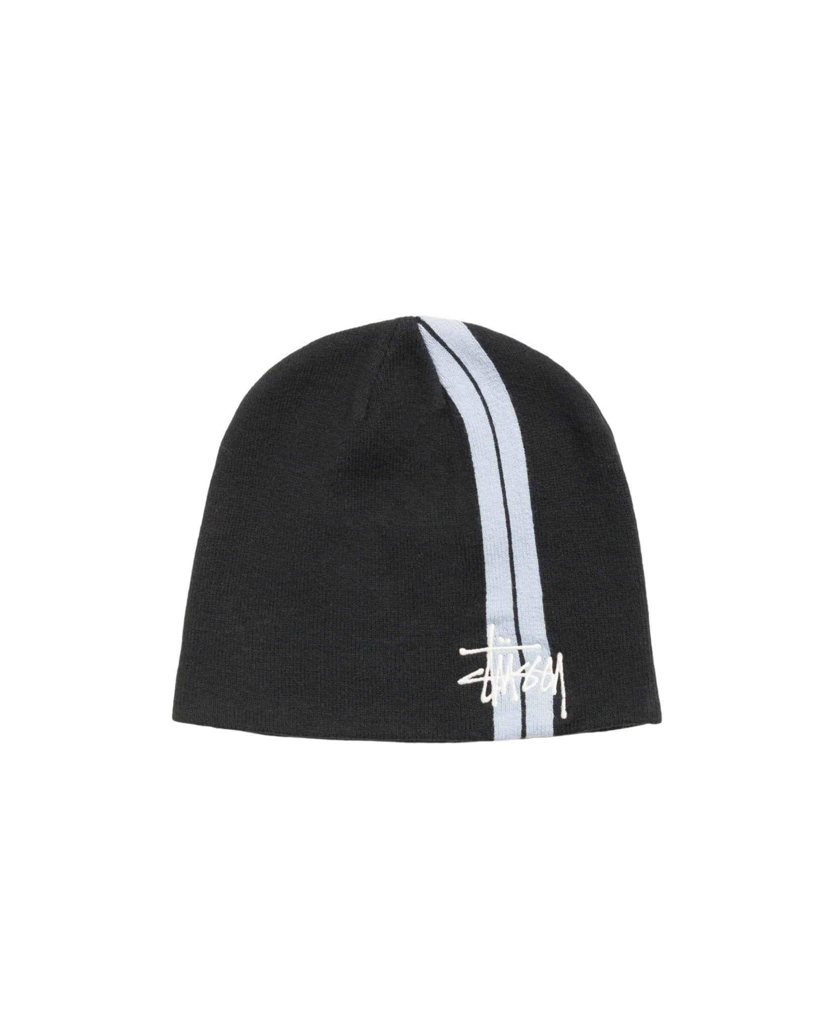 Double Stripe Skullcap Black - LIKELIHOOD