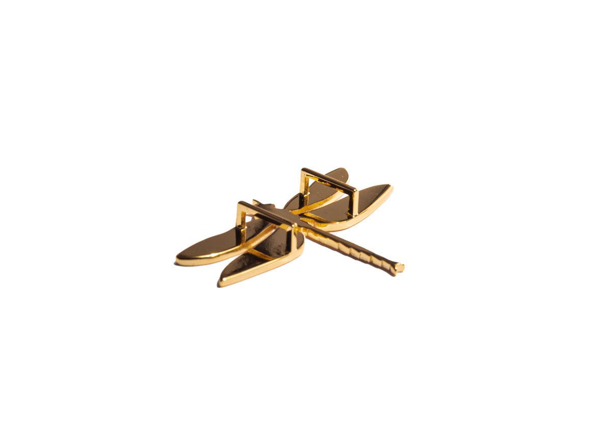 Dragonfly Shoe Pendant Gold - LIKELIHOOD