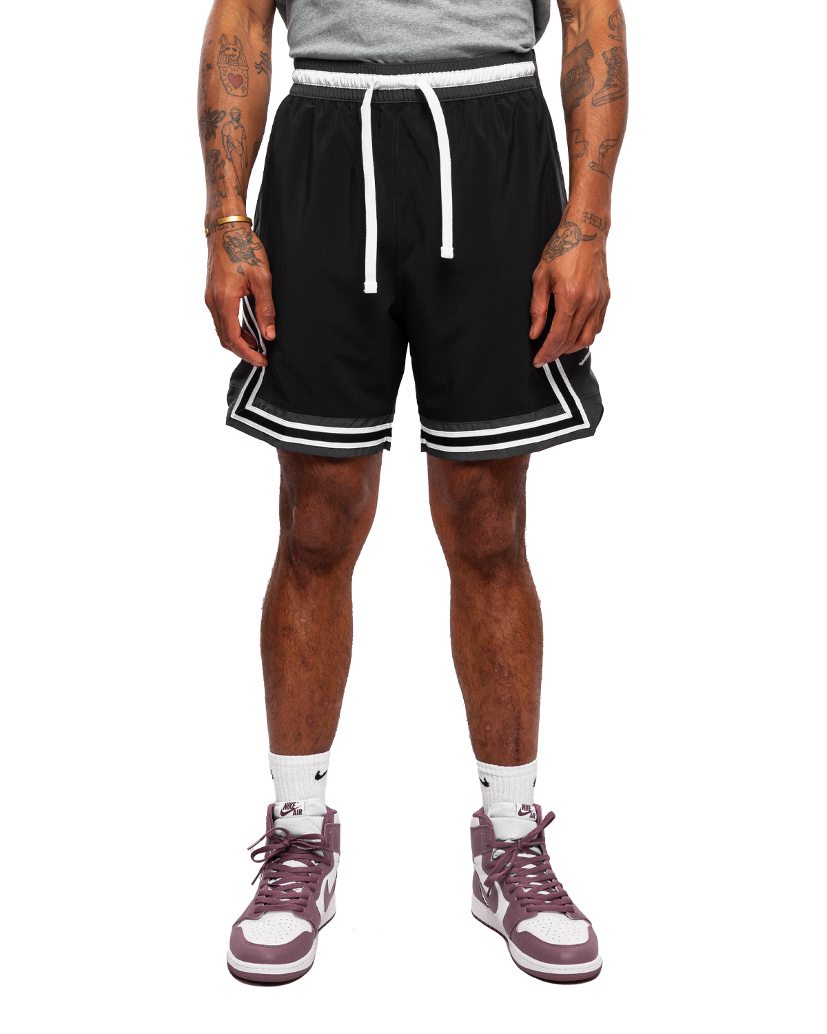 Dri-FIT Sport Shorts Black/White/Dark Shadow