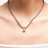 Drop Of Light Necklace Gray - LIKELIHOOD
