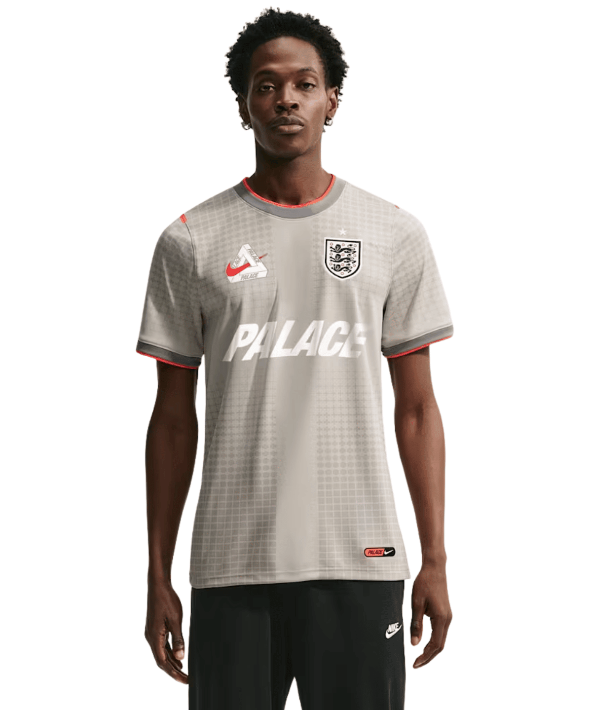 England x Palace Academy Pro Short-Sleeve Soccer Top 'Front Logo' - LIKELIHOOD