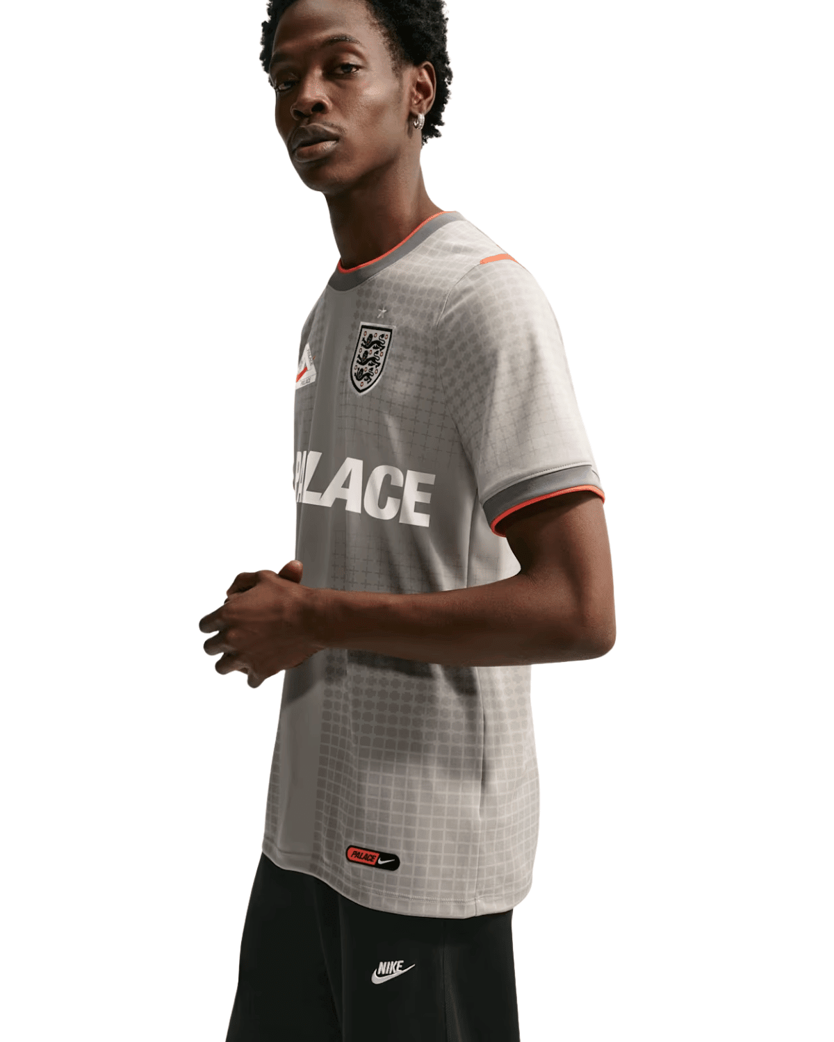 England x Palace Academy Pro Short-Sleeve Soccer Top 'Front Logo' - LIKELIHOOD