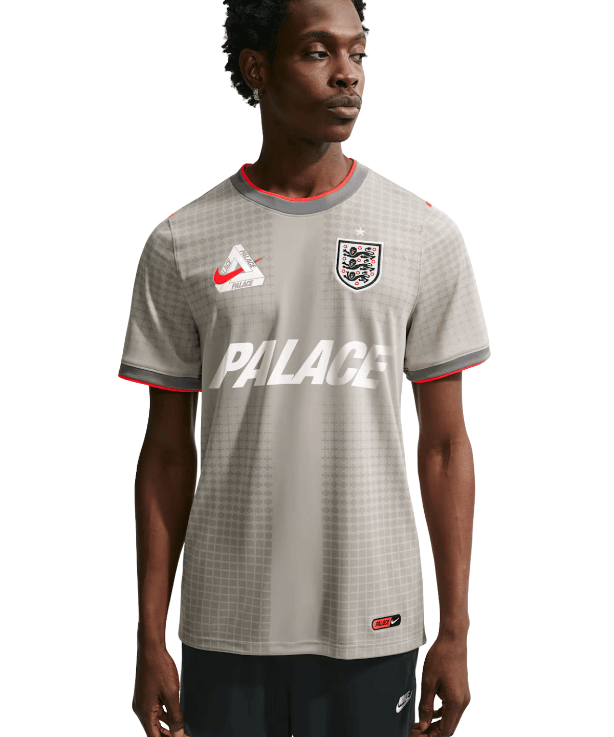 England x Palace Academy Pro Short-Sleeve Soccer Top 'Front Logo' - LIKELIHOOD
