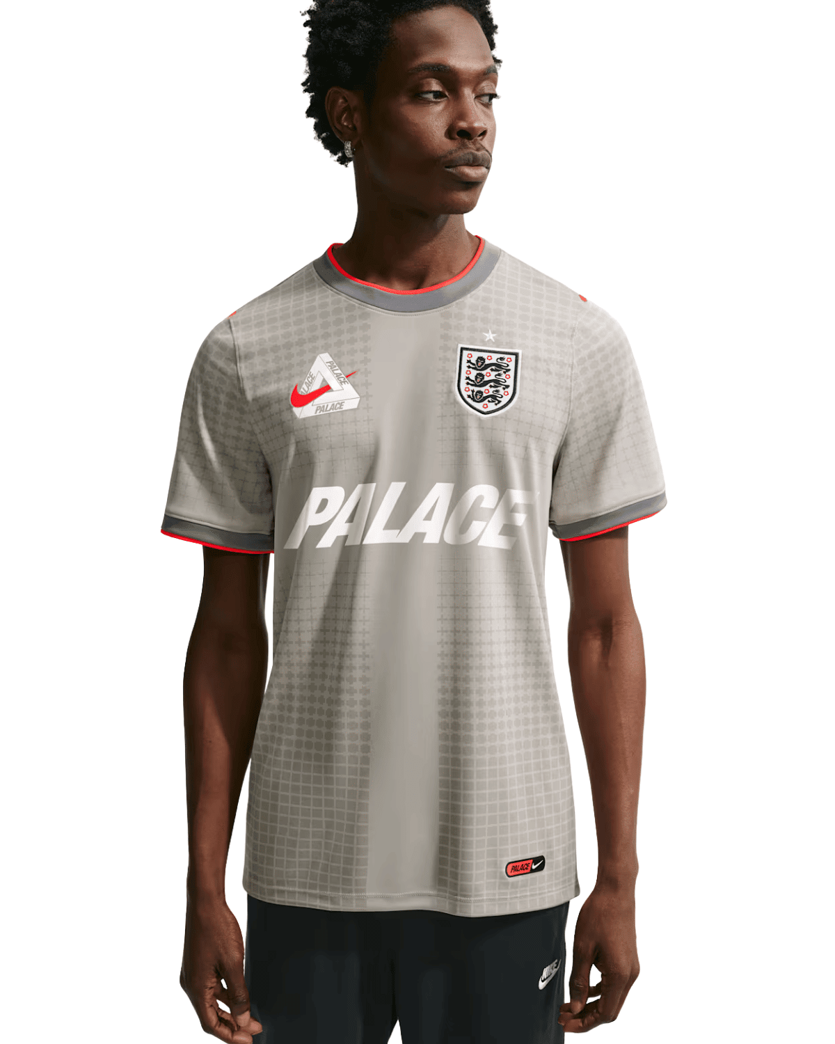 England x Palace Academy Pro Short-Sleeve Soccer Top 'Front Logo' - LIKELIHOOD
