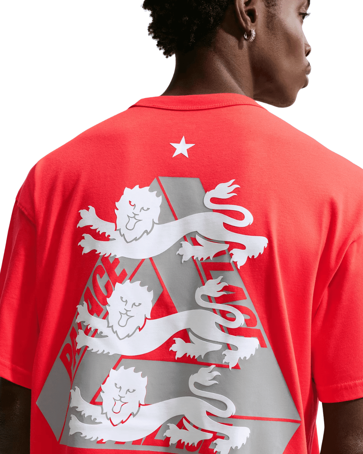 England x Palace T-Shirt Crimson - LIKELIHOOD