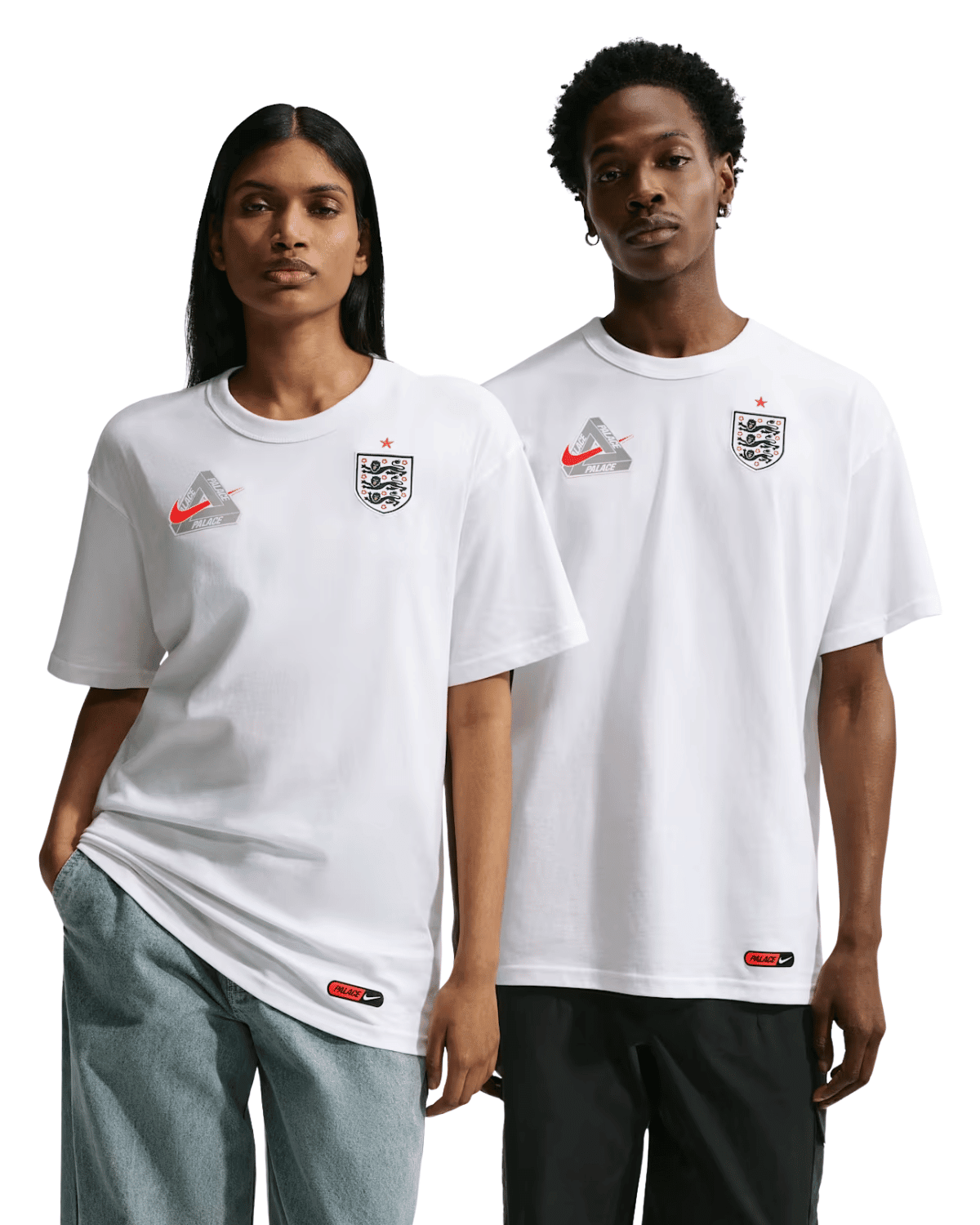 England x Palace T-Shirt White - LIKELIHOOD