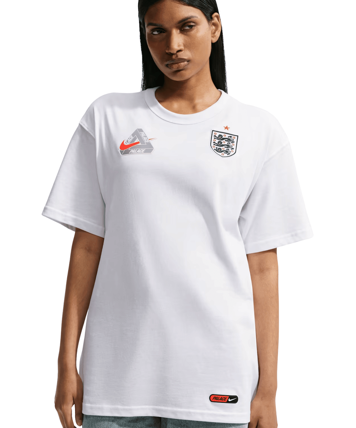 England x Palace T-Shirt White - LIKELIHOOD