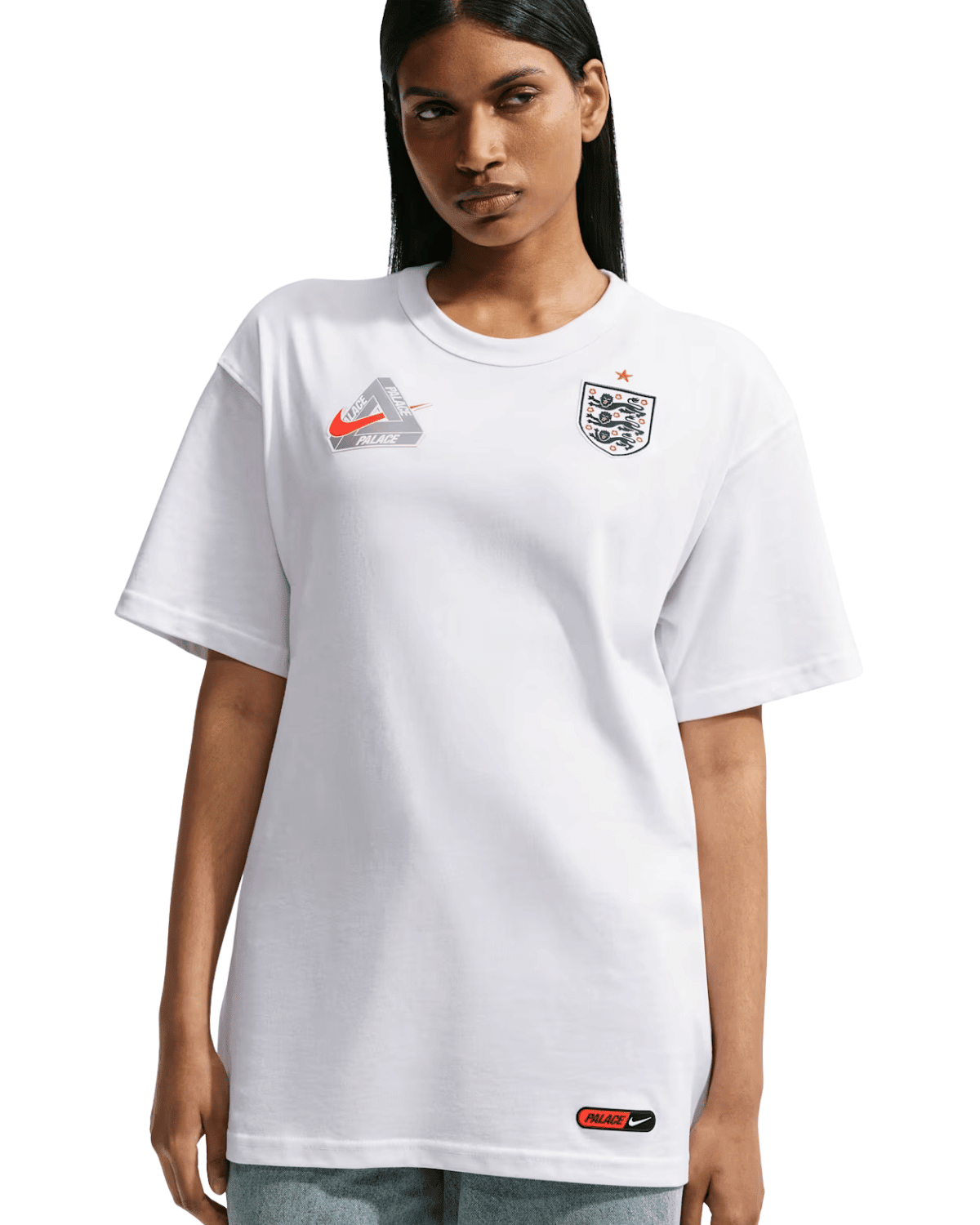England x Palace T-Shirt White - LIKELIHOOD