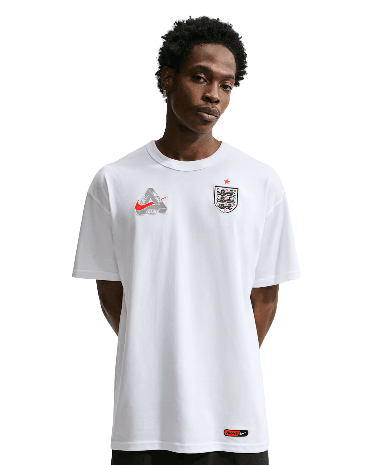 England x Palace T-Shirt White - LIKELIHOOD