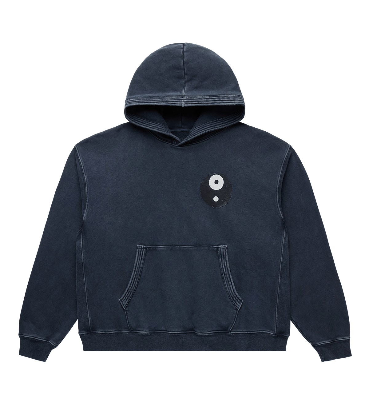 Equil Boxy Hoodie Vintage Black - LIKELIHOOD