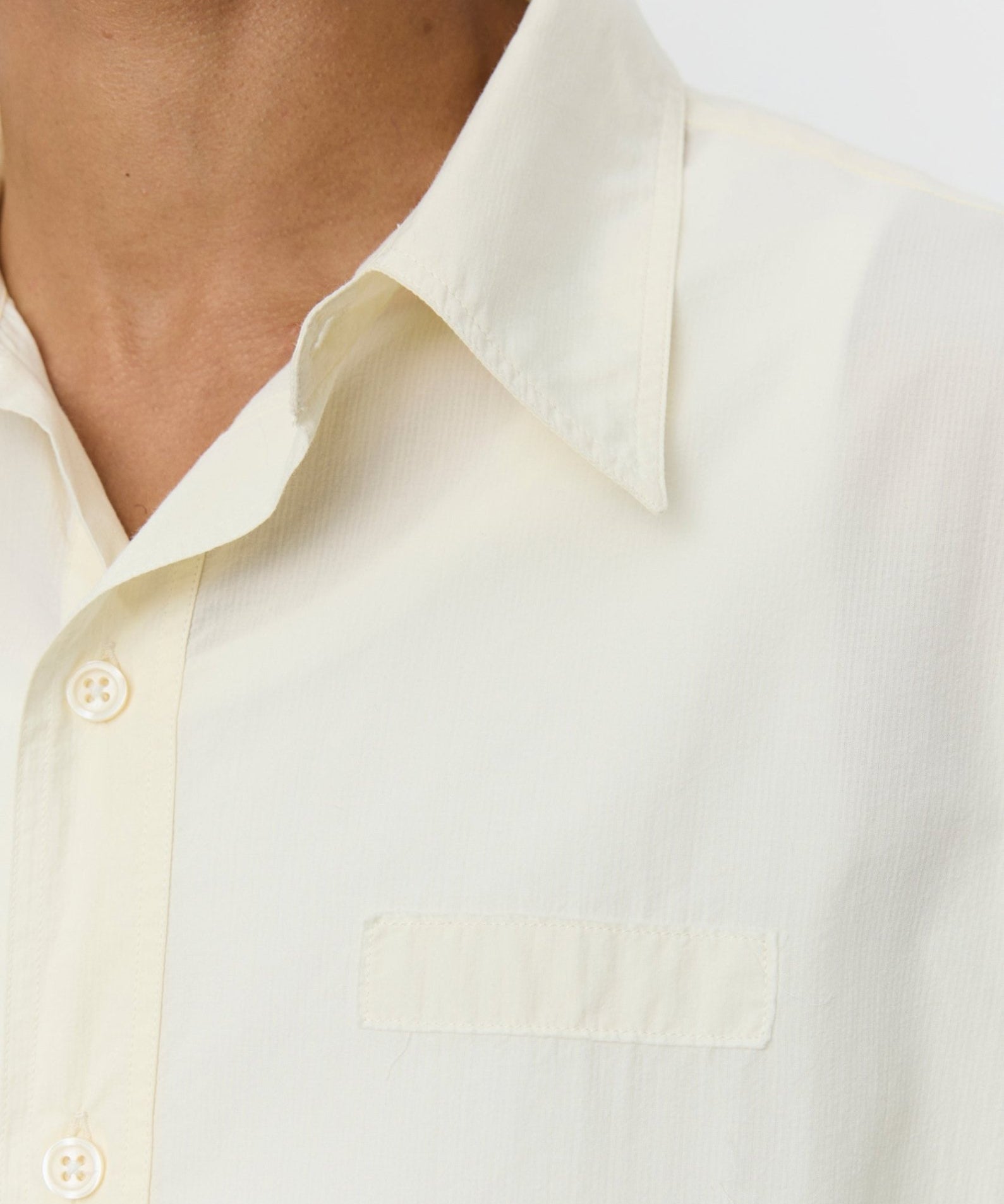 Essay Shirt Off White Micro Check - LIKELIHOOD