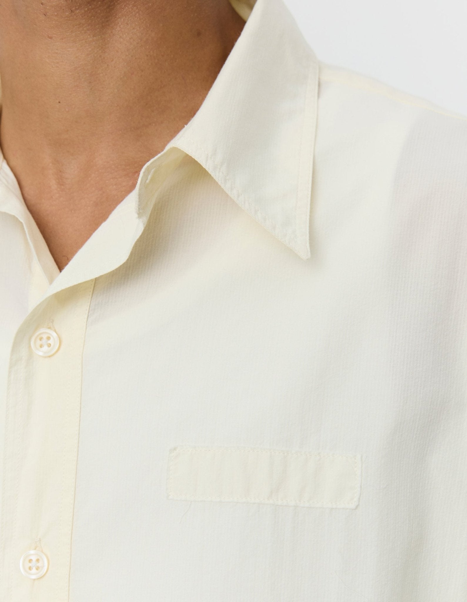 Essay Shirt Off White Micro Check - LIKELIHOOD
