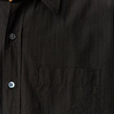 Executive Shirt Dark Brown Stripe - LIKELIHOOD