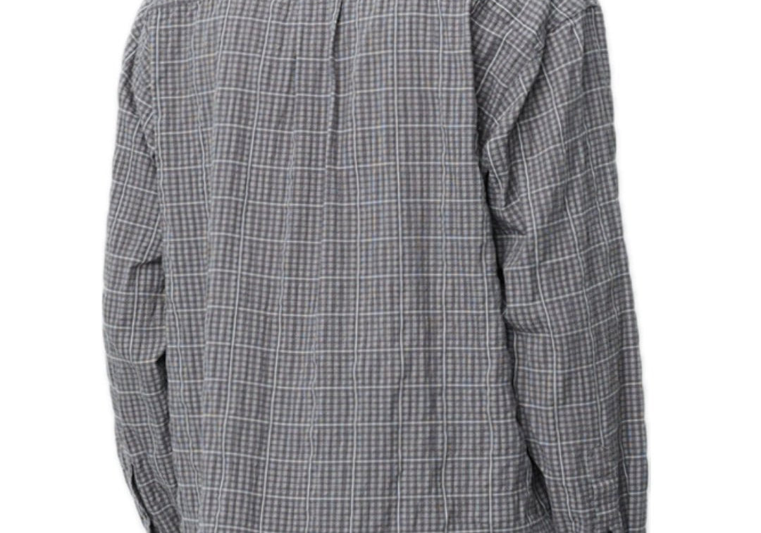 Executive Shirt Grey Textured Check - LIKELIHOOD