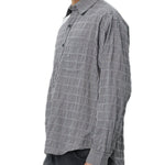 Executive Shirt Grey Textured Check - LIKELIHOOD