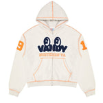Eye Logo Zip Up Hoodie Heather Grey - LIKELIHOOD