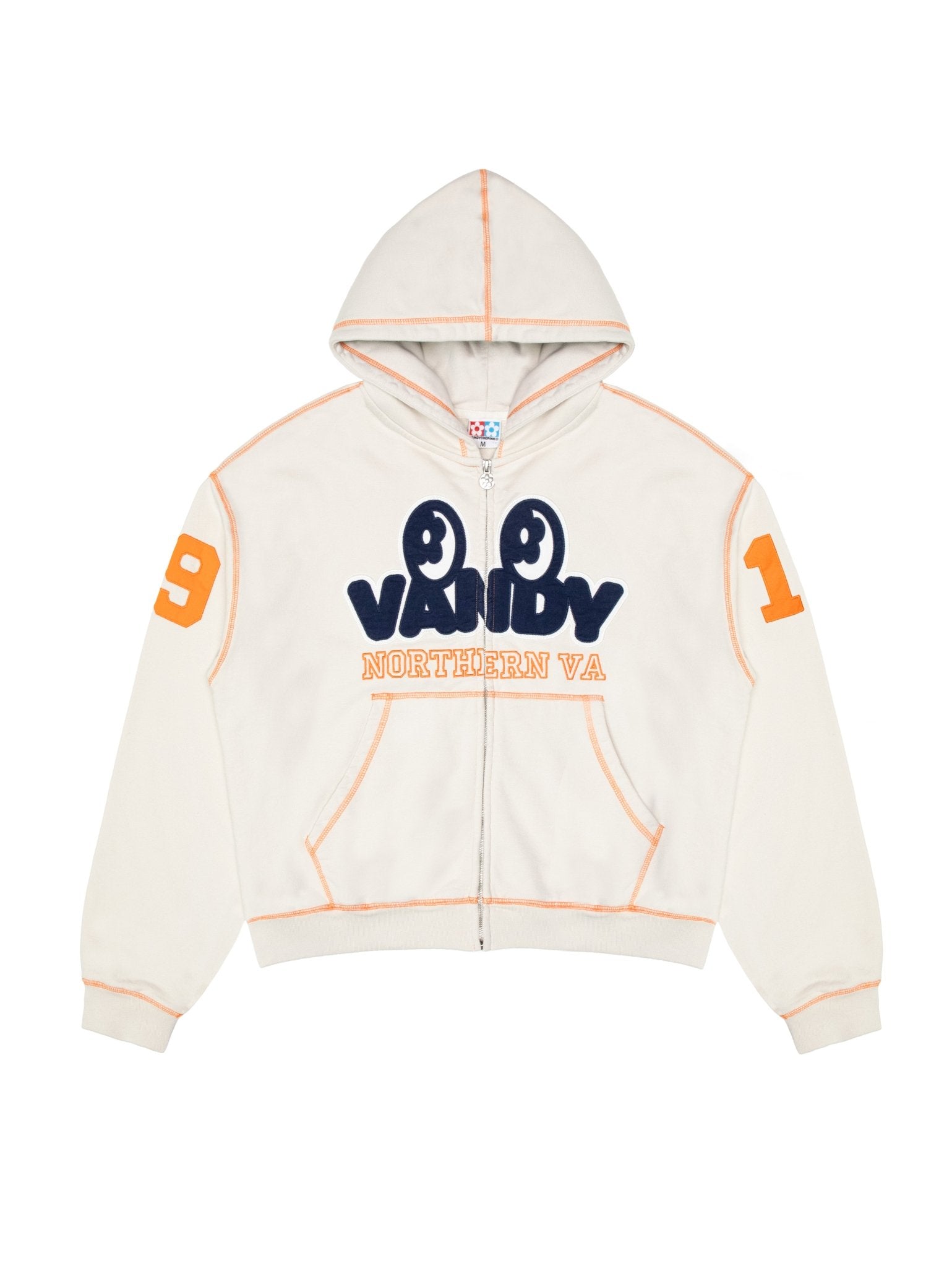 Eye Logo Zip Up Hoodie Heather Grey - LIKELIHOOD