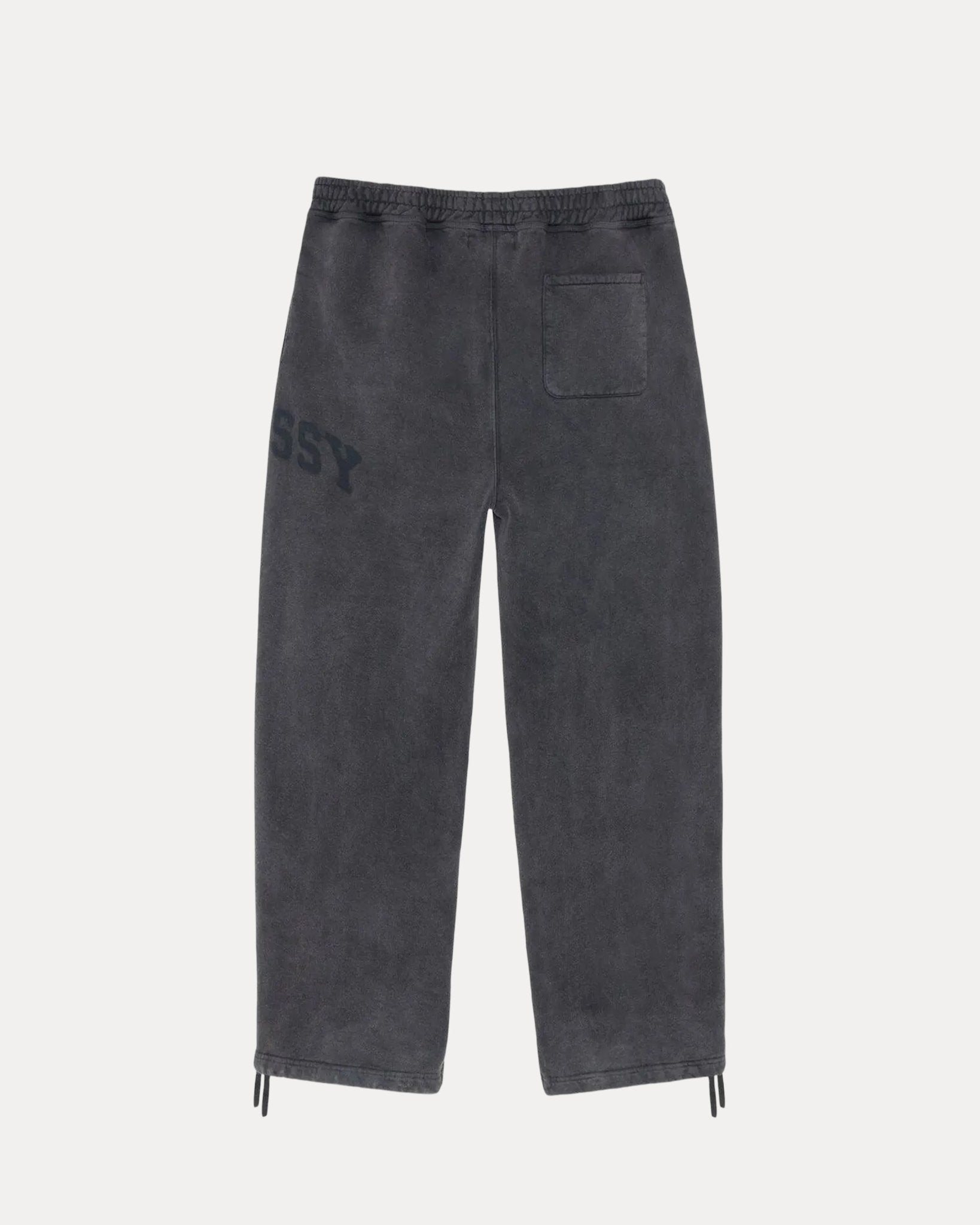 Faded Graphic Fleece Pant Washed Black - LIKELIHOOD