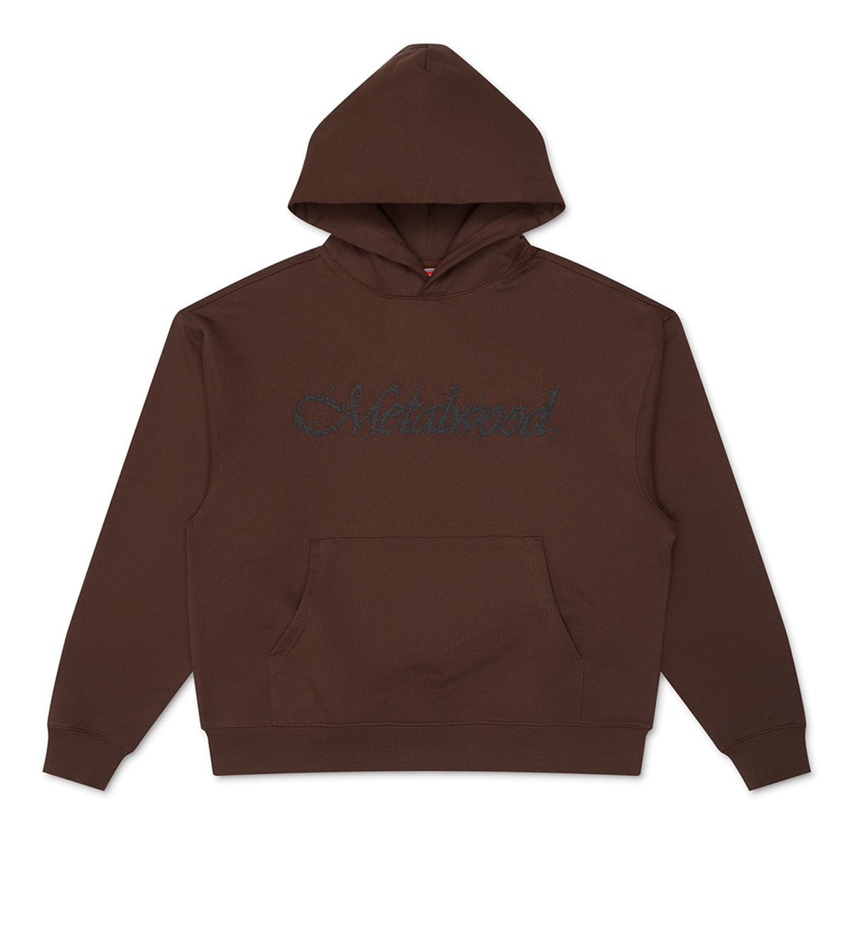 Flies Hooded Sweatshirt Dark Chocolate - LIKELIHOOD