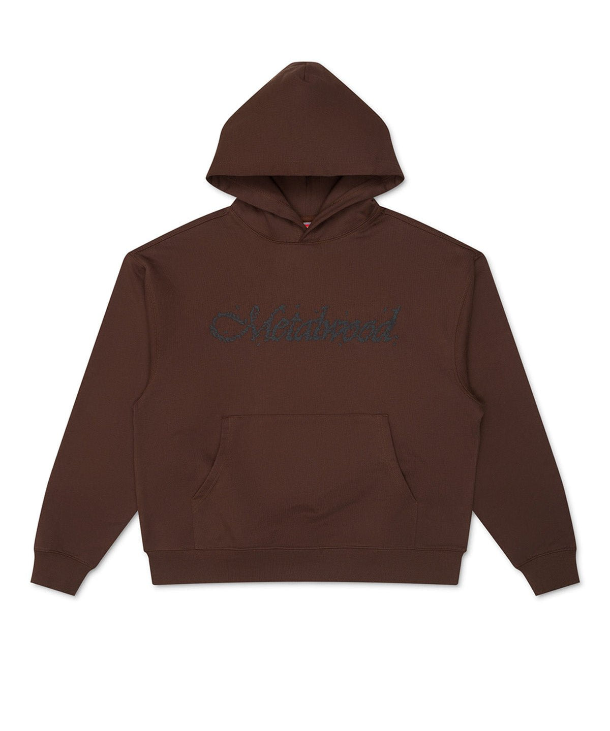 Flies Hooded Sweatshirt Dark Chocolate - LIKELIHOOD