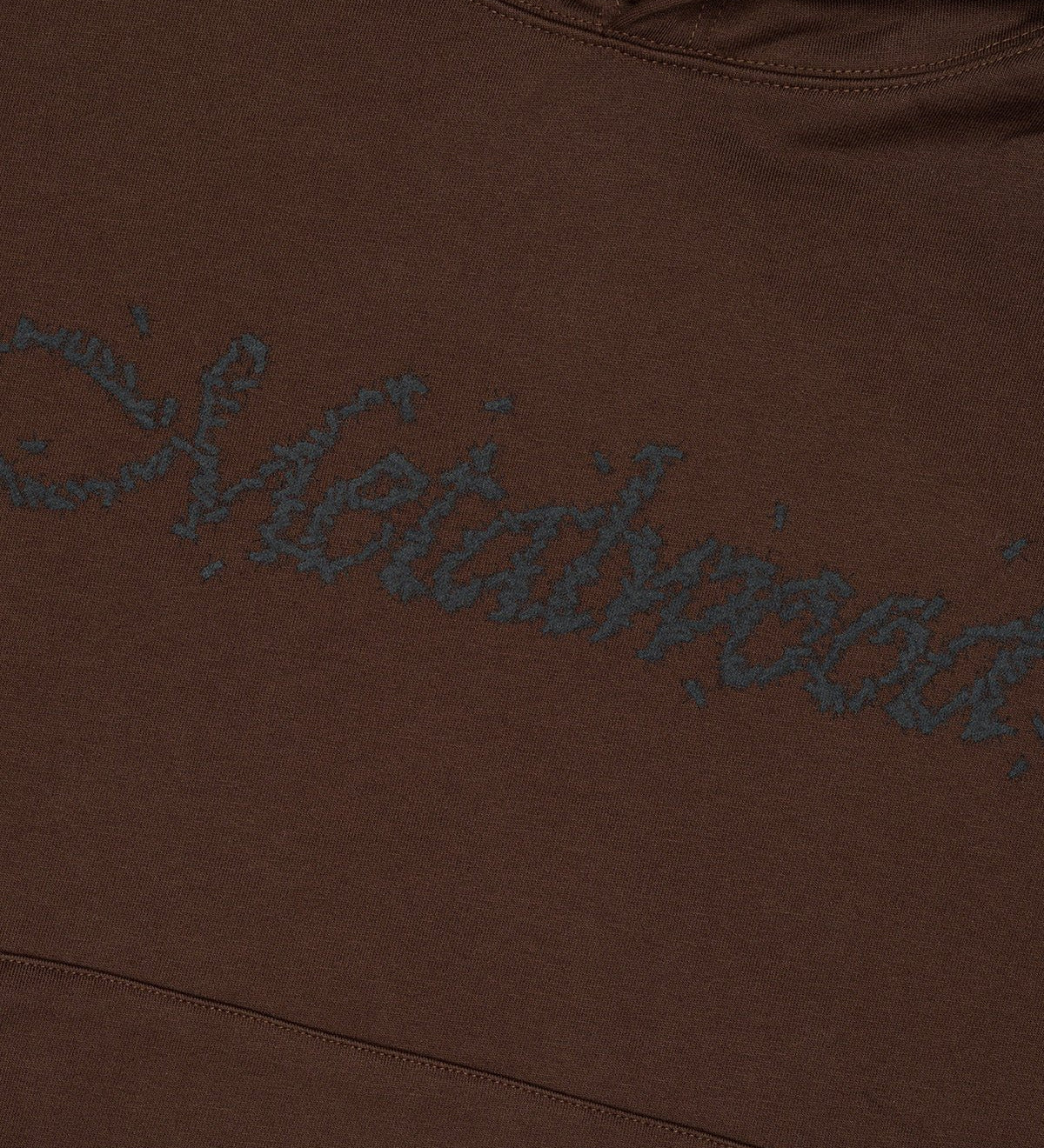 Flies Hooded Sweatshirt Dark Chocolate - LIKELIHOOD