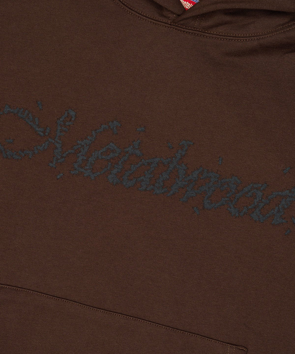 Flies Hooded Sweatshirt Dark Chocolate - LIKELIHOOD