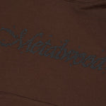 Flies Hooded Sweatshirt Dark Chocolate - LIKELIHOOD