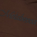 Flies Hooded Sweatshirt Dark Chocolate - LIKELIHOOD