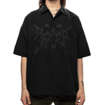 Flight Button Up Black - LIKELIHOOD