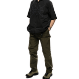 Flight Button Up Black - LIKELIHOOD