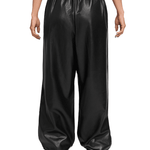 Flight Faux - Leather Pants Black - LIKELIHOOD