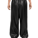 Flight Faux - Leather Pants Black - LIKELIHOOD