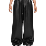 Flight Faux - Leather Pants Black - LIKELIHOOD