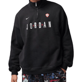 Flight Graphic Fleece 1/4 - Zip Black - LIKELIHOOD