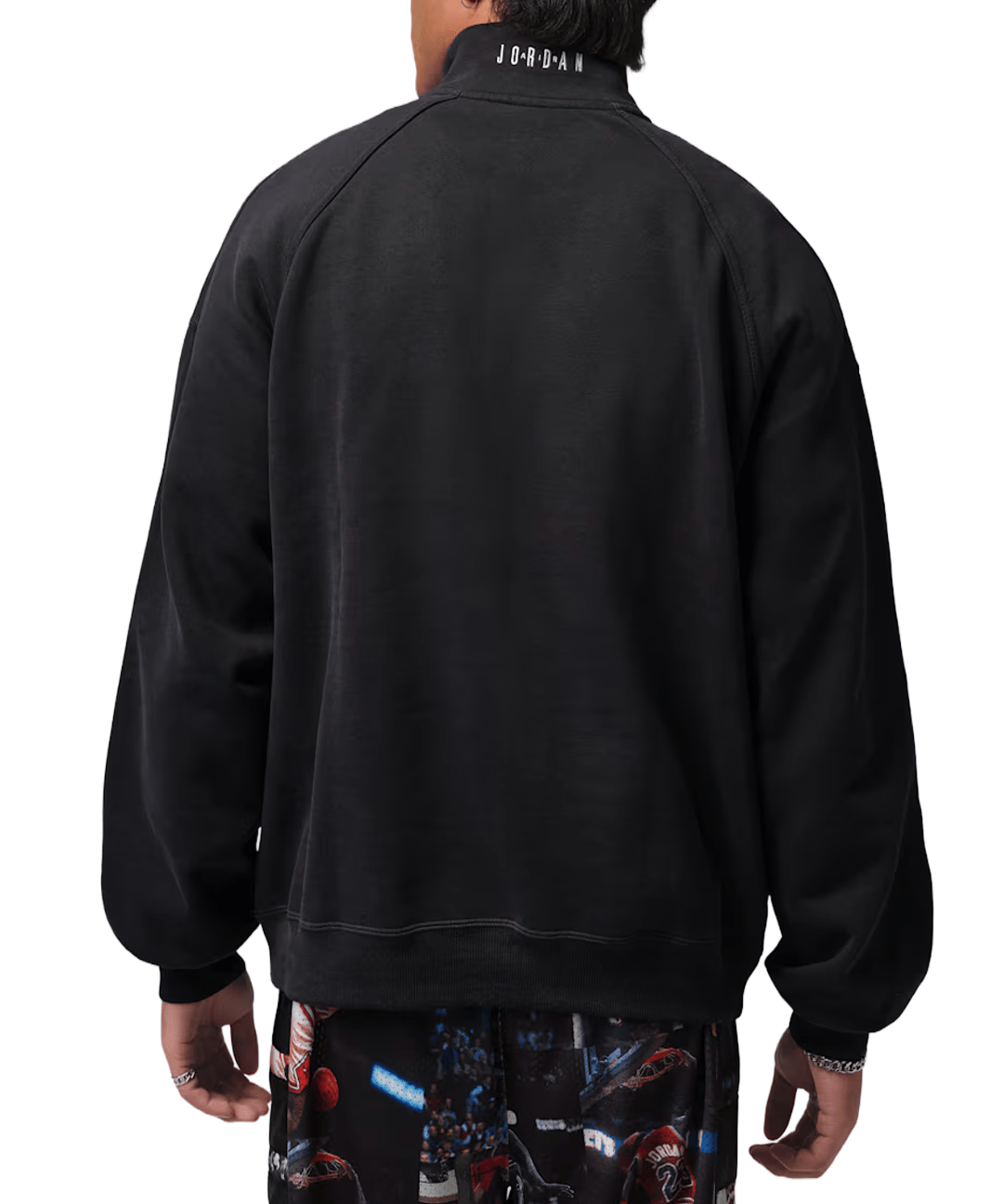 Flight Graphic Fleece 1/4 - Zip Black - LIKELIHOOD