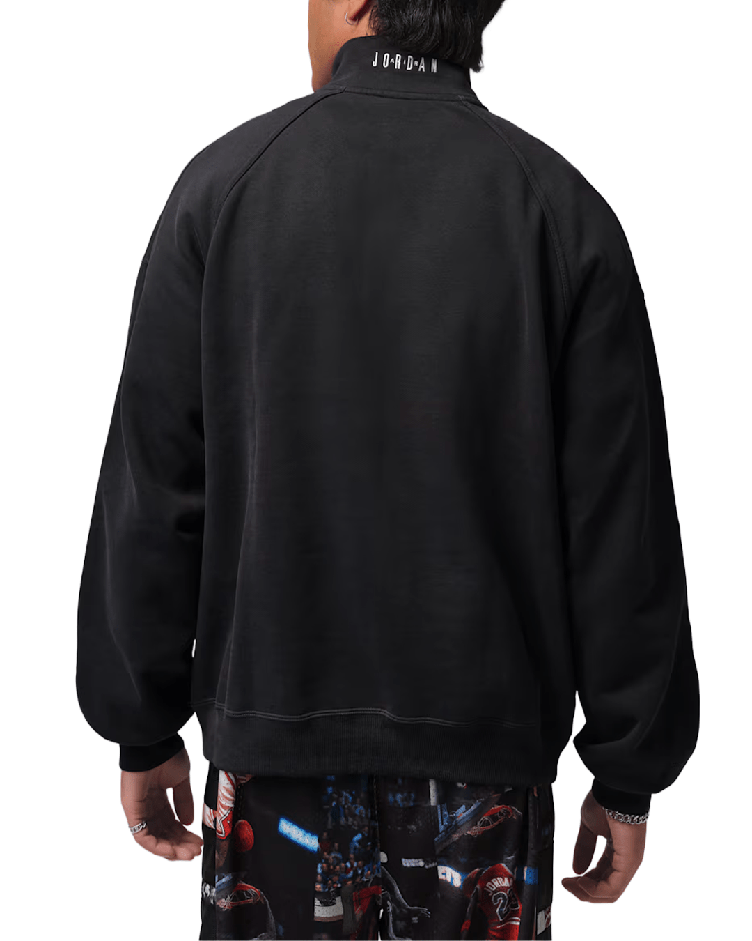 Flight Graphic Fleece 1/4 - Zip Black - LIKELIHOOD