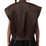 Flight Reversible Vest Varoque Brown - LIKELIHOOD