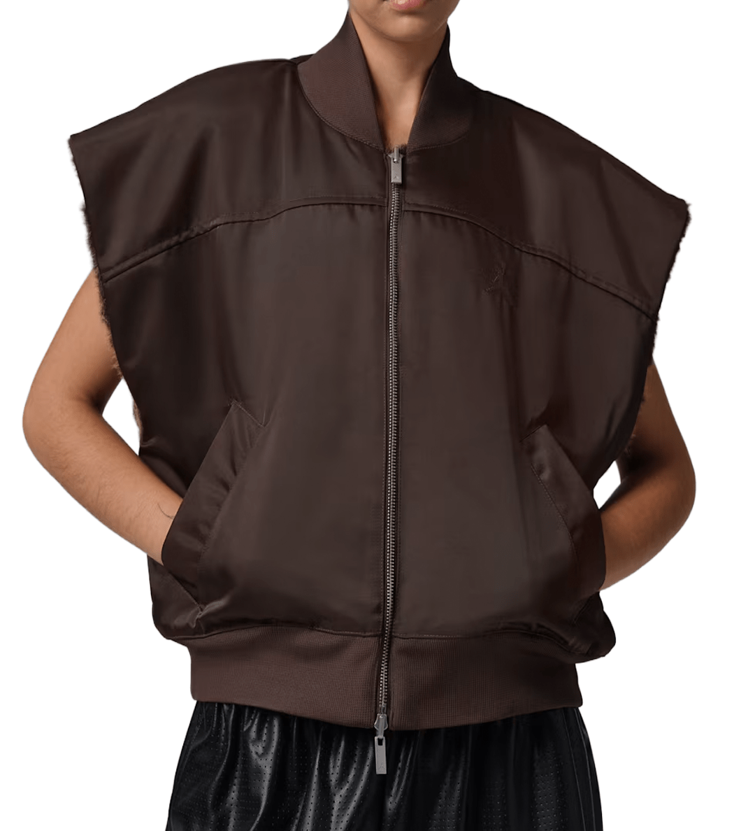 Flight Reversible Vest Varoque Brown - LIKELIHOOD
